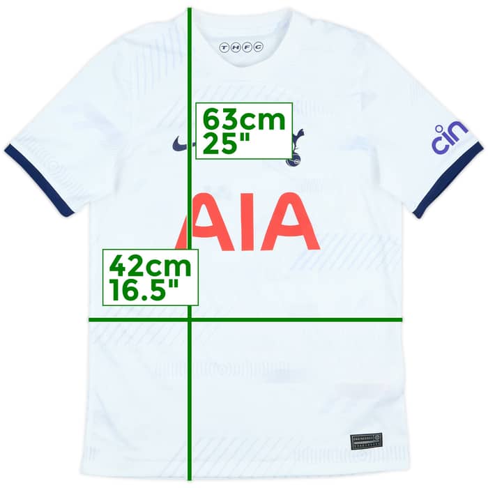 2023-24 Tottenham Home Shirt - 10/10 - (L.Boys)