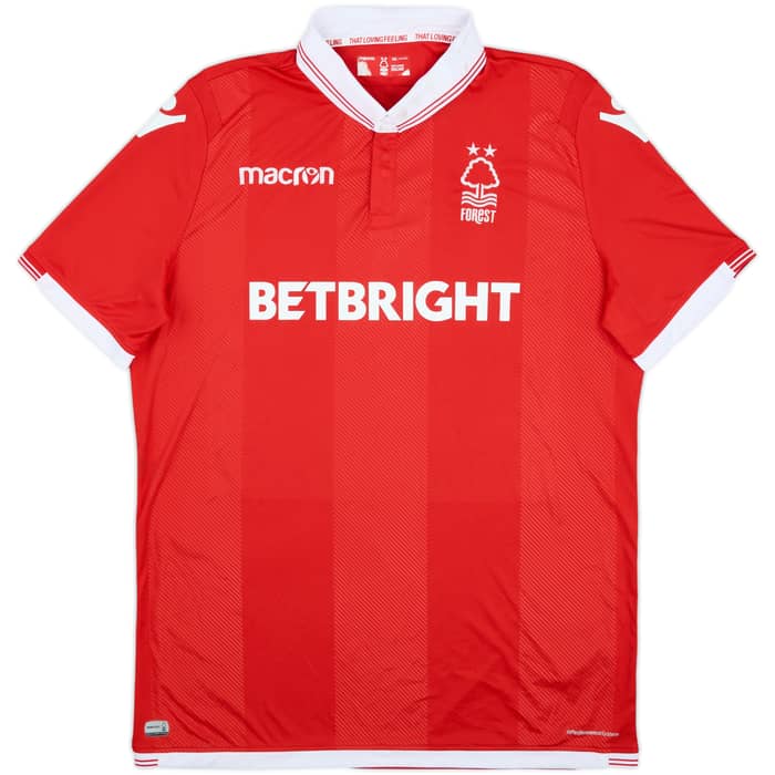 2018-19 Nottingham Forest Home Shirt Cash #14 - 10/10 - (XXL)
