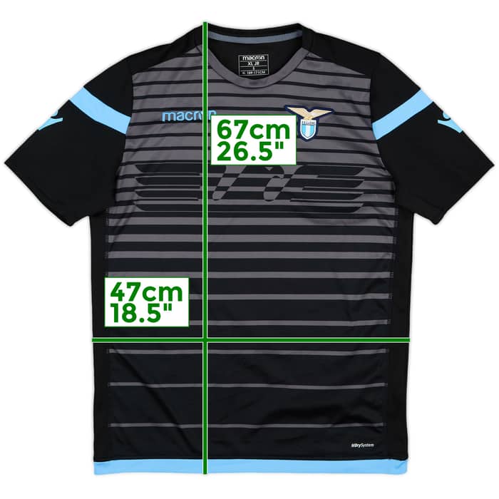 2016-17 Lazio Macron Training Shirt - 9/10 - (XL.Boys)
