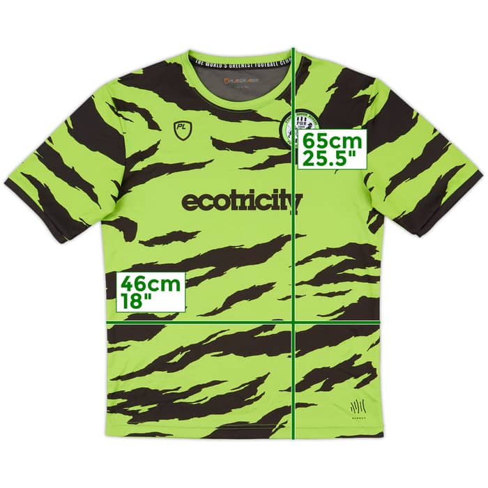 2021-22 Forest Green Rovers Home Shirt - 8/10 - (L.Boys)