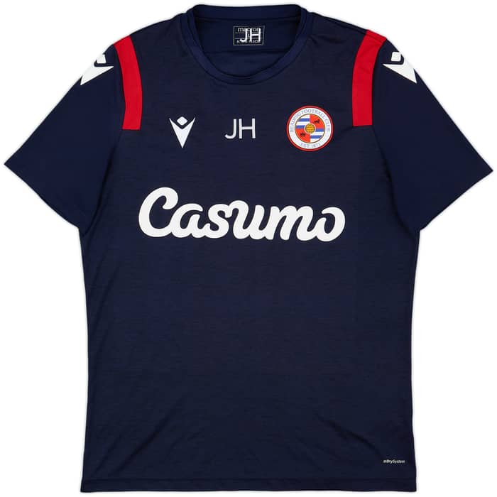 2020-21 Reading Staff Issue Macron Training Shirt JH - 7/10 - (L)