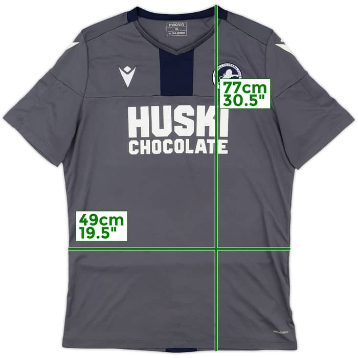 2020-21 Millwall Macron Training Shirt - 7/10 - (XL)