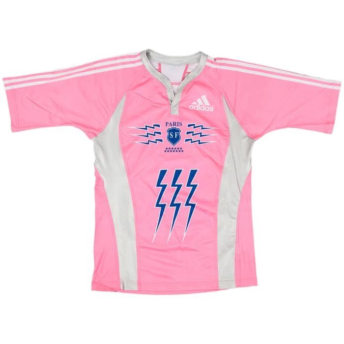2007 Stade Francais Rugby Union Away Shirt - 8/10 - (L)
