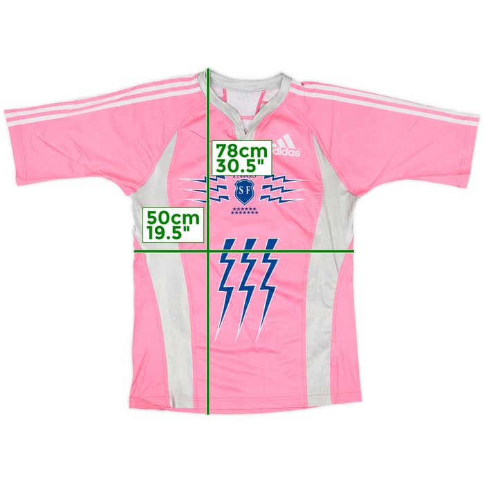 2007 Stade Francais Rugby Union Away Shirt - 8/10 - (L)
