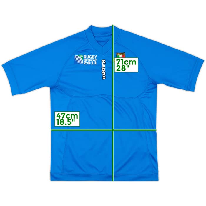 2011 Italy Rugby Home Shirt - 9/10 - (M)