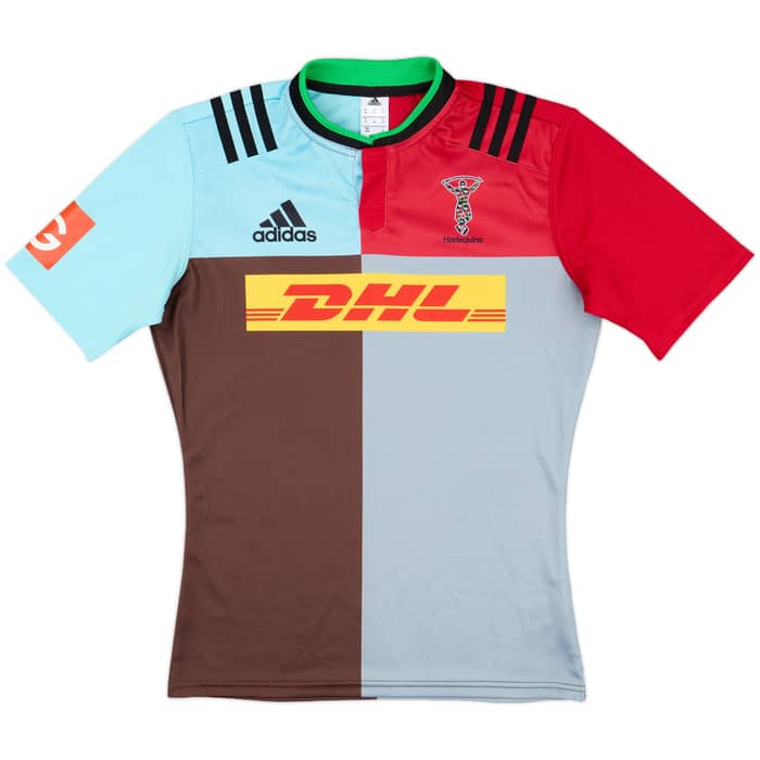 2015-16 Harlequins Rugby Home Shirt - 9/10 - (M)