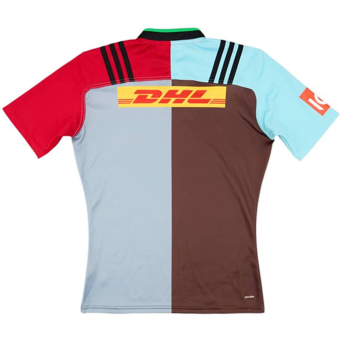 2015-16 Harlequins Rugby Home Shirt - 9/10 - (M)