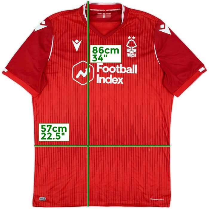 2019-20 Nottingham Forest Home Shirt - 7/10 - (3XL)