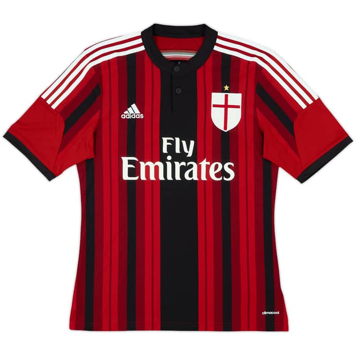 2014-15 AC Milan Home Shirt Torres #9 - 8/10 - (M)