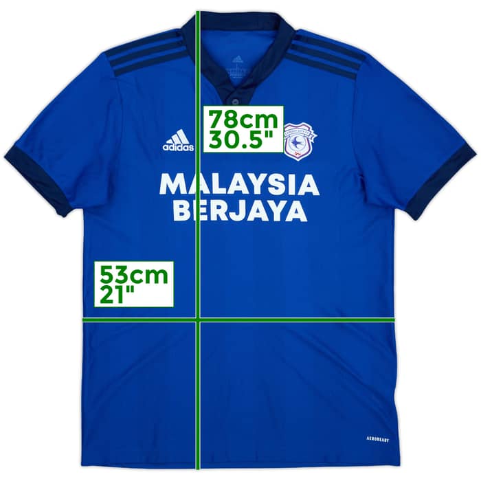 2021-22 Cardiff Home Shirt - 10/10 - (L)
