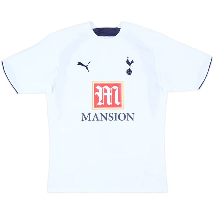 2006-07 Tottenham Home Shirt Berbatov #9 - 9/10 - (S)