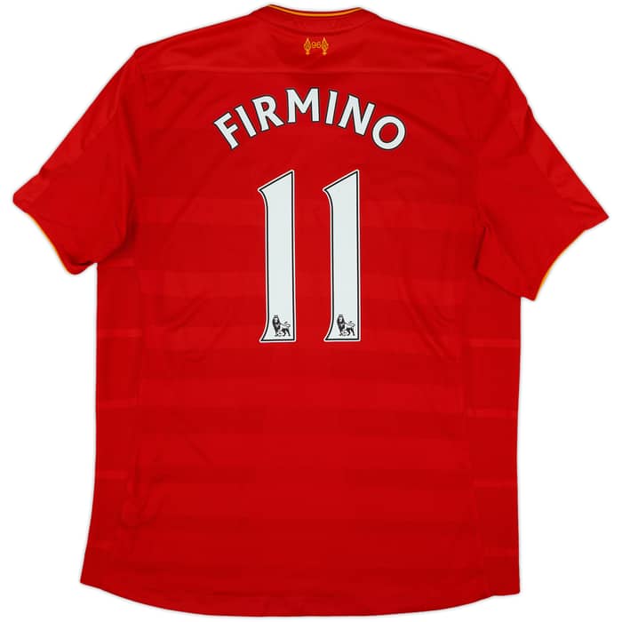 2015-16 Liverpool Home Shirt Firmino #11 - 8/10 - (XL)