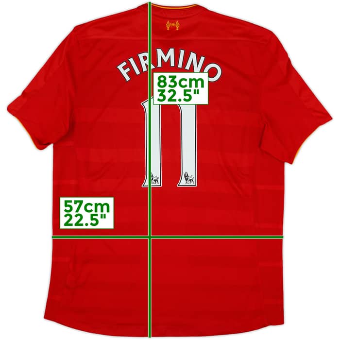 2015-16 Liverpool Home Shirt Firmino #11 - 8/10 - (XL)