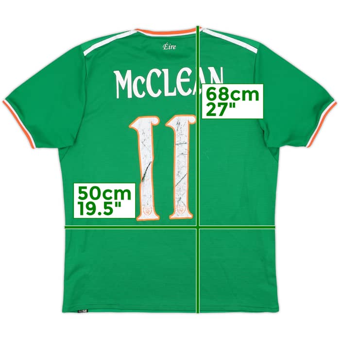 2017-18 Ireland Home Shirt McClean #11 - 4/10 - (M)