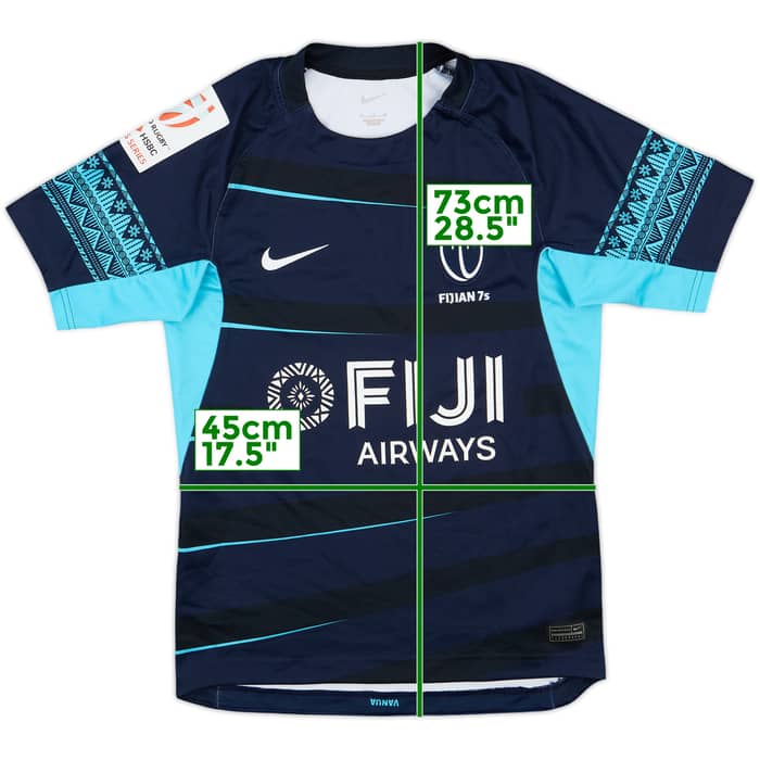 2022-23 Fiji Rugby Home Shirt - 10/10 - (S)