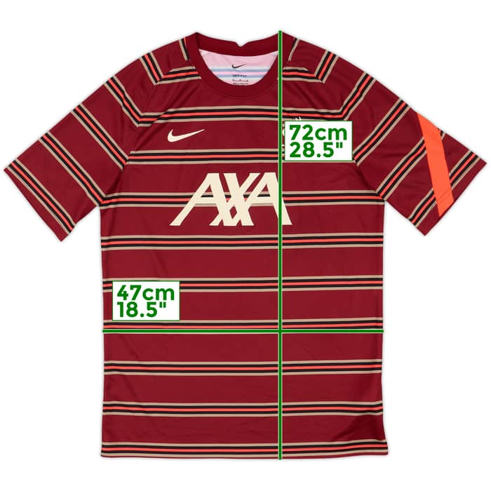 2021-22 Liverpool Nike Training Shirt - 8/10 - (M)