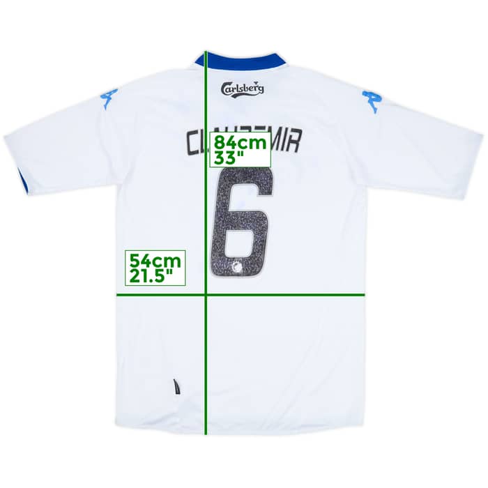 2007-08 FC Copenhagen Home Shirt Claudemir #6 - 4/10 - (XXL)