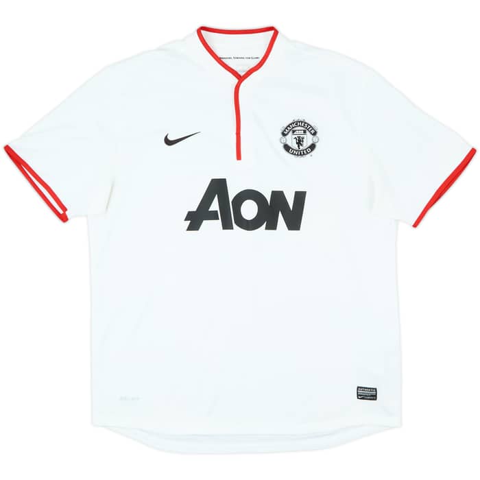 2012-14 Manchester United Away Shirt Vidic #15 - 7/10 - (XL)