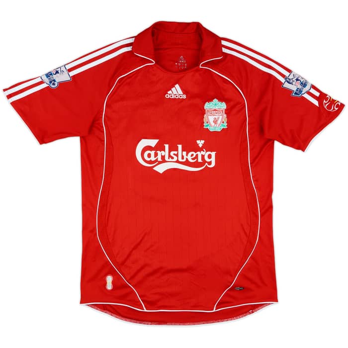 2006-08 Liverpool Home Shirt Carragher #23 - 6/10 - (M)