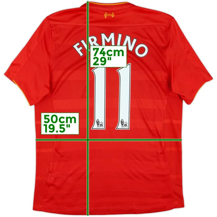 2015-16 Liverpool Home Shirt Firmino #11 - 7/10 - (M)