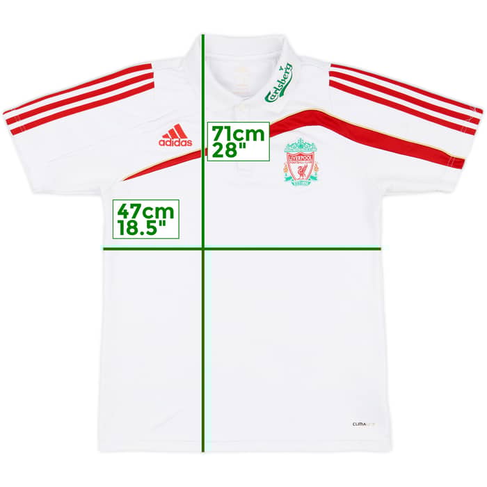 2009-10 Liverpool adidas Polo Shirt - 5/10 - (M)