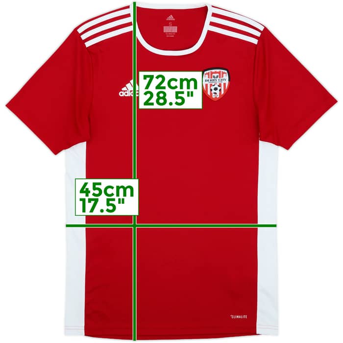 2018 Derry City adidas Training Shirt - 8/10 - (S)