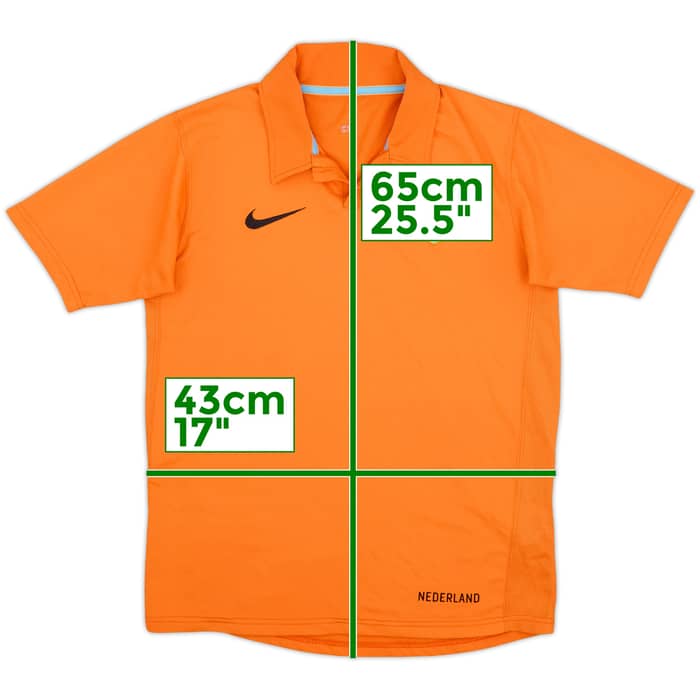 2006-08 Netherlands Home Shirt - 8/10 - (L.Boys)
