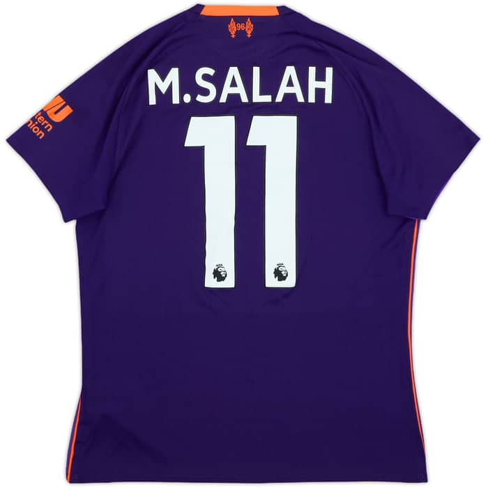 2018-19 Liverpool Away Shirt M.Salah #11 - 7/10 - (Women's M)