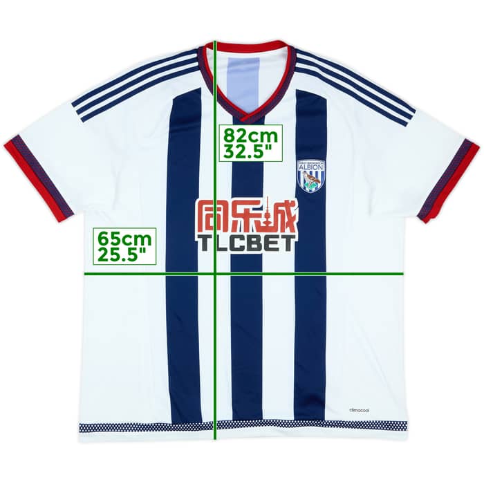 2015-16 West Brom Home Shirt - 7/10 - (XXL)