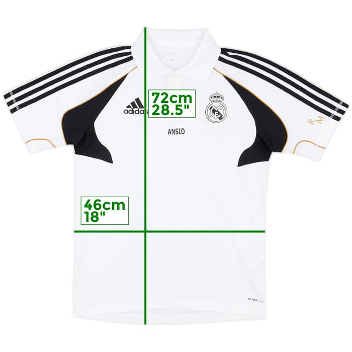 2011-12 Real Madrid adidas Polo Shirt - 9/10 - (S)