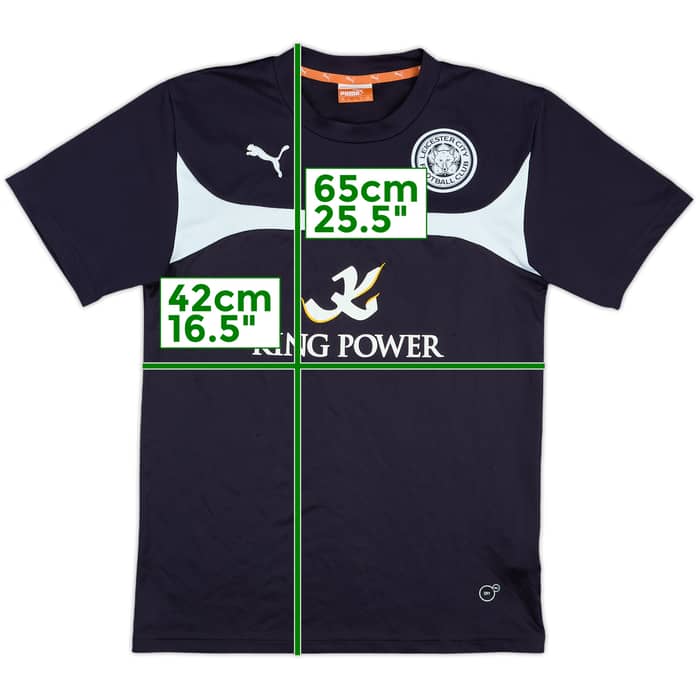 2014-15 Leicester Puma Training Shirt - 8/10 - (XL.Boys)