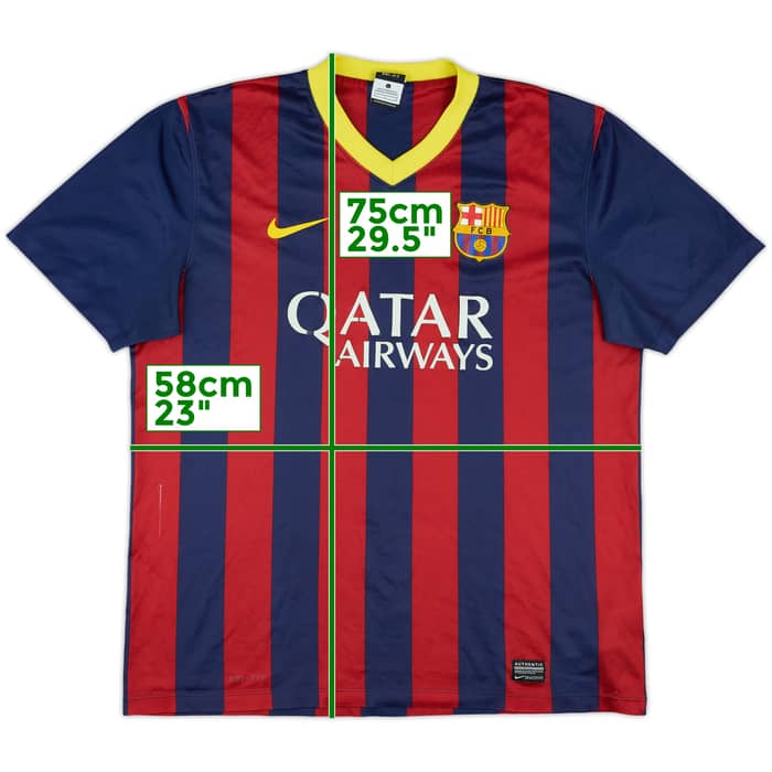 2013-14 Barcelona Basic Home Shirt - 5/10 - (L)