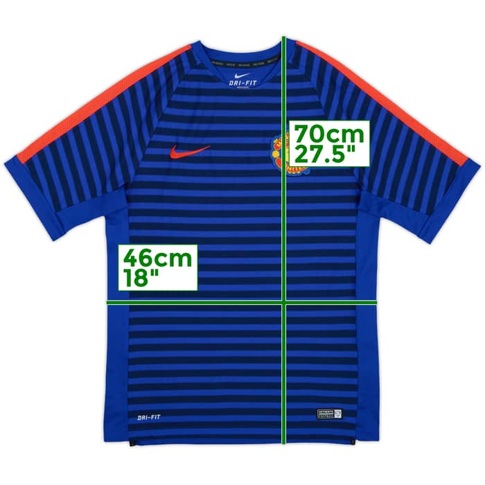 2014-15 Manchester United Nike Training Shirt - 10/10 - (M)