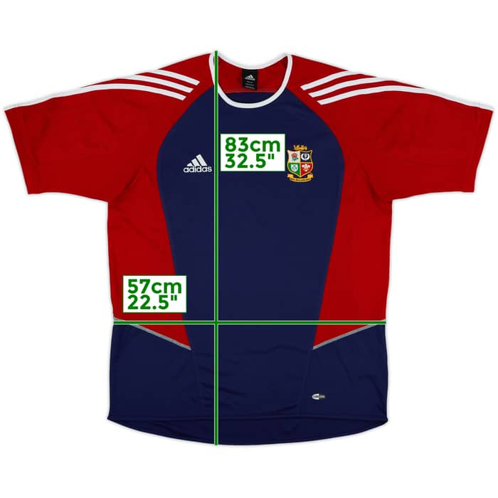 2005 British & Irish Lions adidas Training Shirt - 8/10 - (XL)
