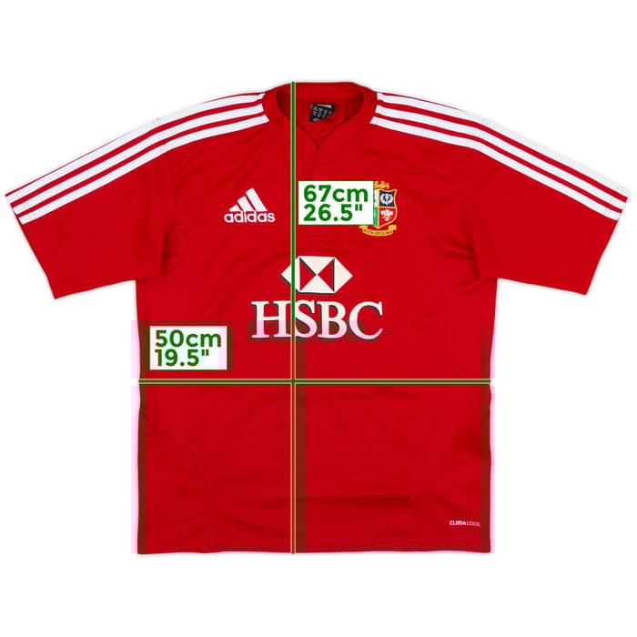 2009 British & Irish Lions Rugby 'South Africa Tour' Shirt - 7/10 - (XL.Boys)