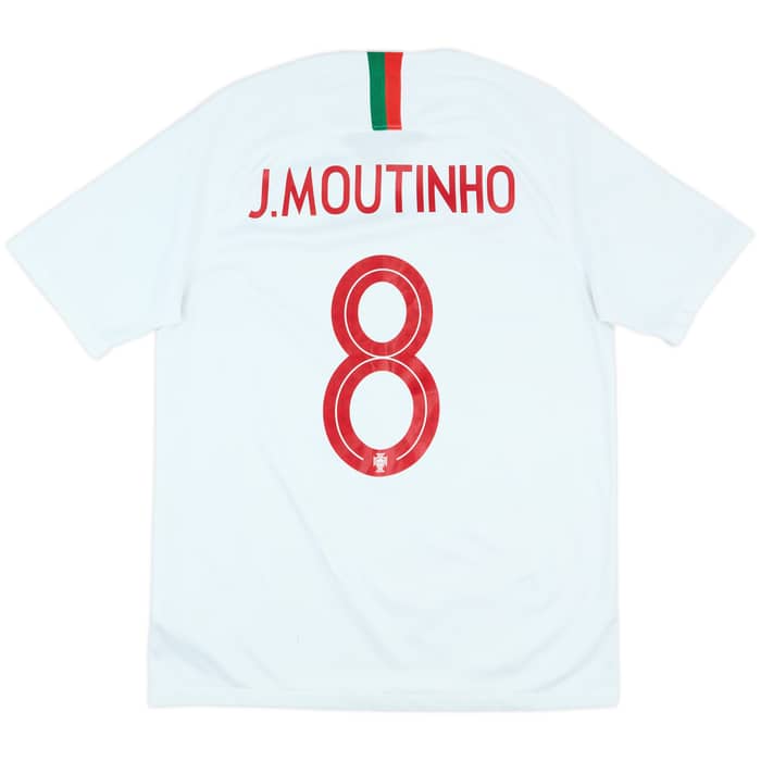 2018-19 Portugal Away Shirt J.Moutinho #8 - 6/10 - (M)