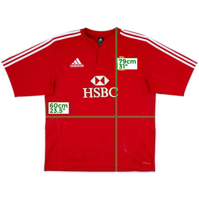 2009 British & Irish Lions Rugby 'South Africa Tour' Shirt - 6/10 - (XL)