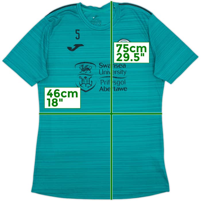 2022-23 Swansea Player Issue Joma Training Shirt #5 - 8/10 - (L)