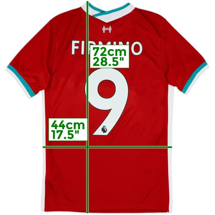 2020-21 Liverpool Home Shirt Firmino #9 - 9/10 - (S)
