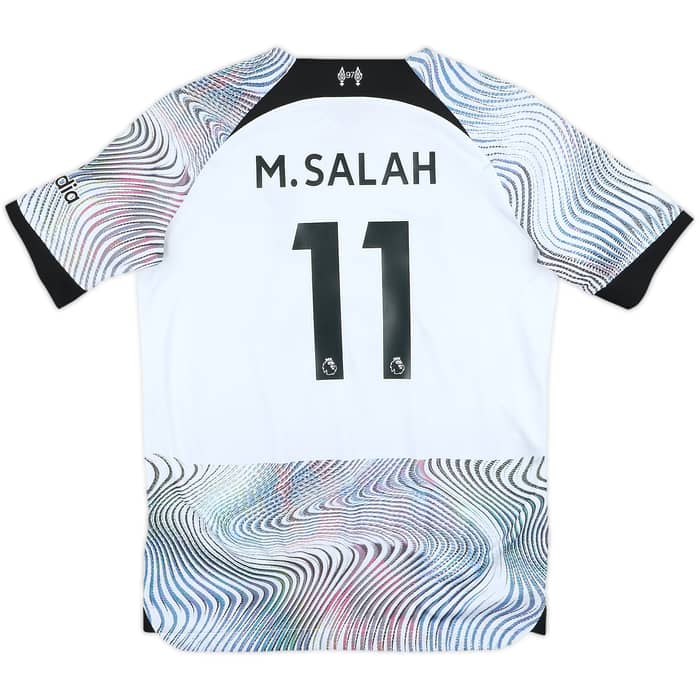 2022-23 Liverpool Away Shirt M.Salah #11 - 8/10 - (L.Boys)