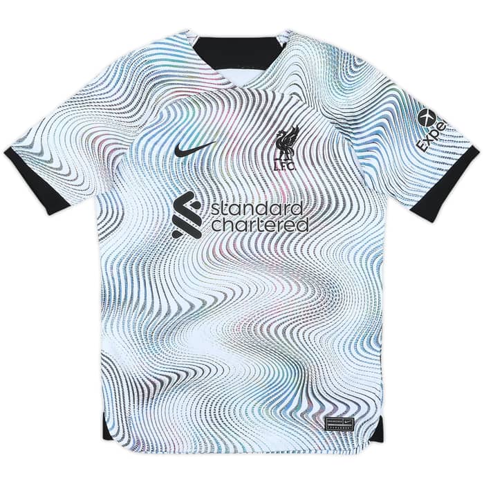 2022-23 Liverpool Away Shirt M.Salah #11 - 8/10 - (L.Boys)