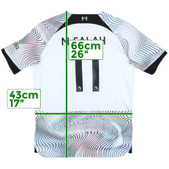2022-23 Liverpool Away Shirt M.Salah #11 - 8/10 - (L.Boys)