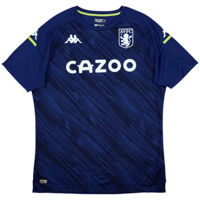 2021-21 Aston Villa Kappa Training Shirt - 7/10 - (XXL)