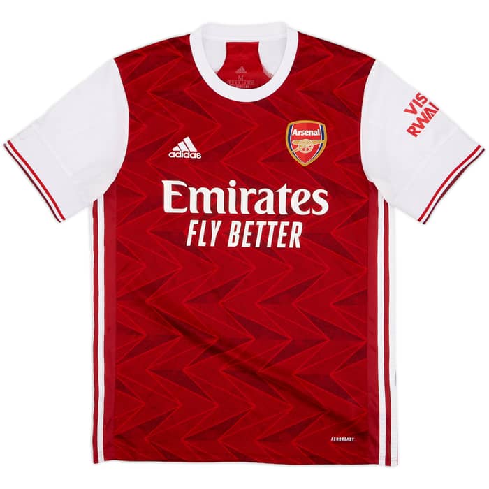 2020-21 Arsenal Home Shirt Saka #7 - 7/10 - (M)