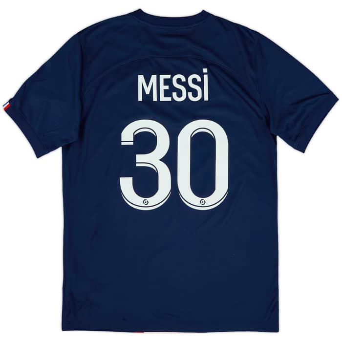 2022-23 Paris Saint-Germain Home Shirt Messi #30 - 10/10 - (M)