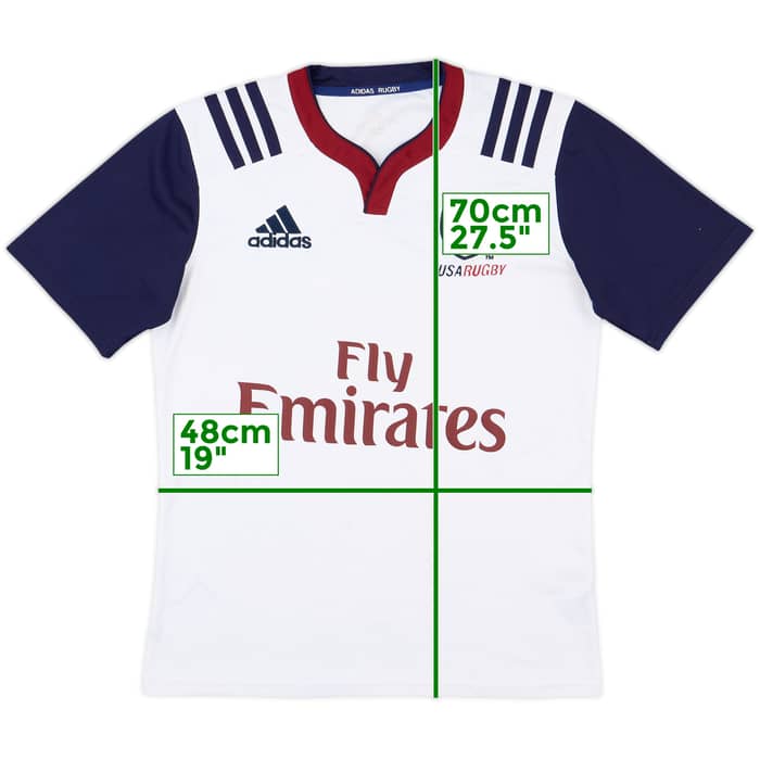 2017 USA Rugby Shirt - 7/10 - (S)