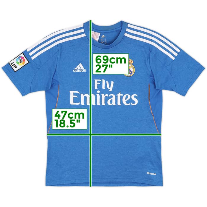 2013-14 Real Madrid Away Shirt - 7/10 - (L.Boys)