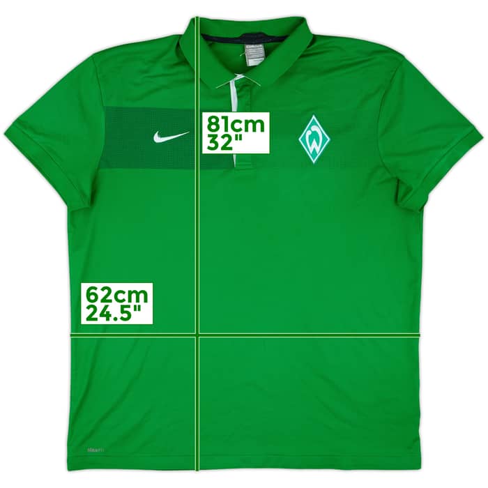 2009-10 Werder Bremen Nike Polo Shirt - 9/10 - (XXL)