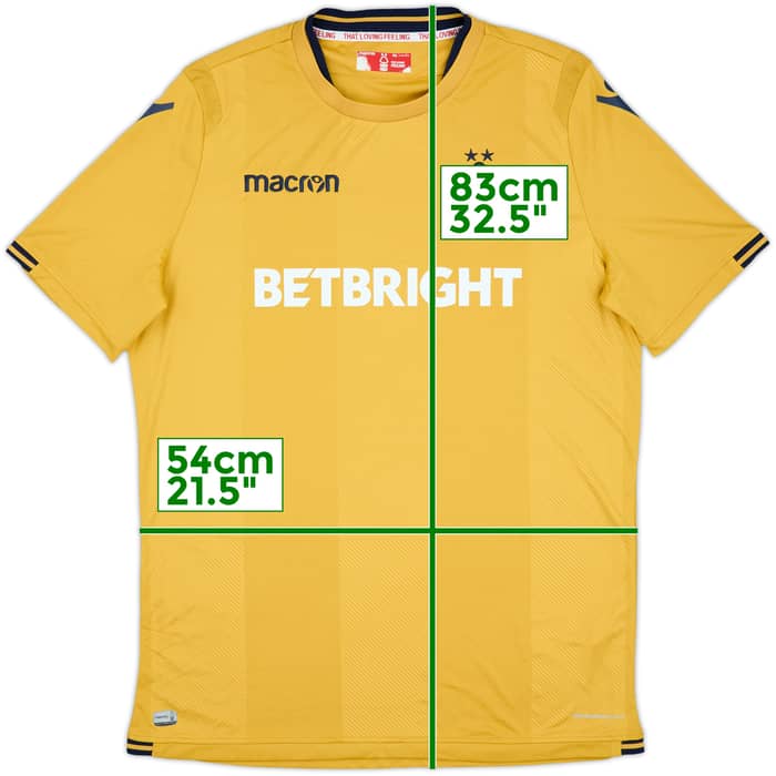 2018-19 Nottingham Forest Third Shirt - 8/10 - (XXL)
