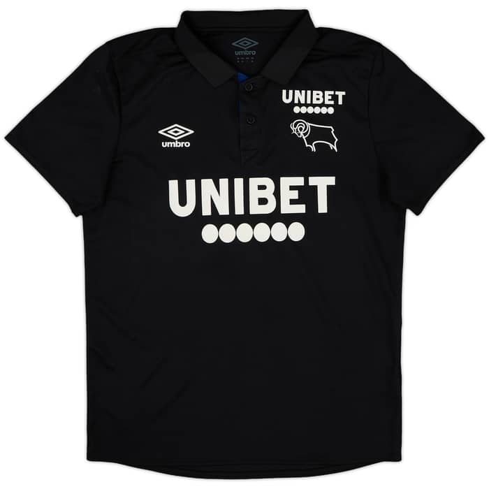 2021-22 Derby County Umbro Polo Shirt - 7/10 - (M)